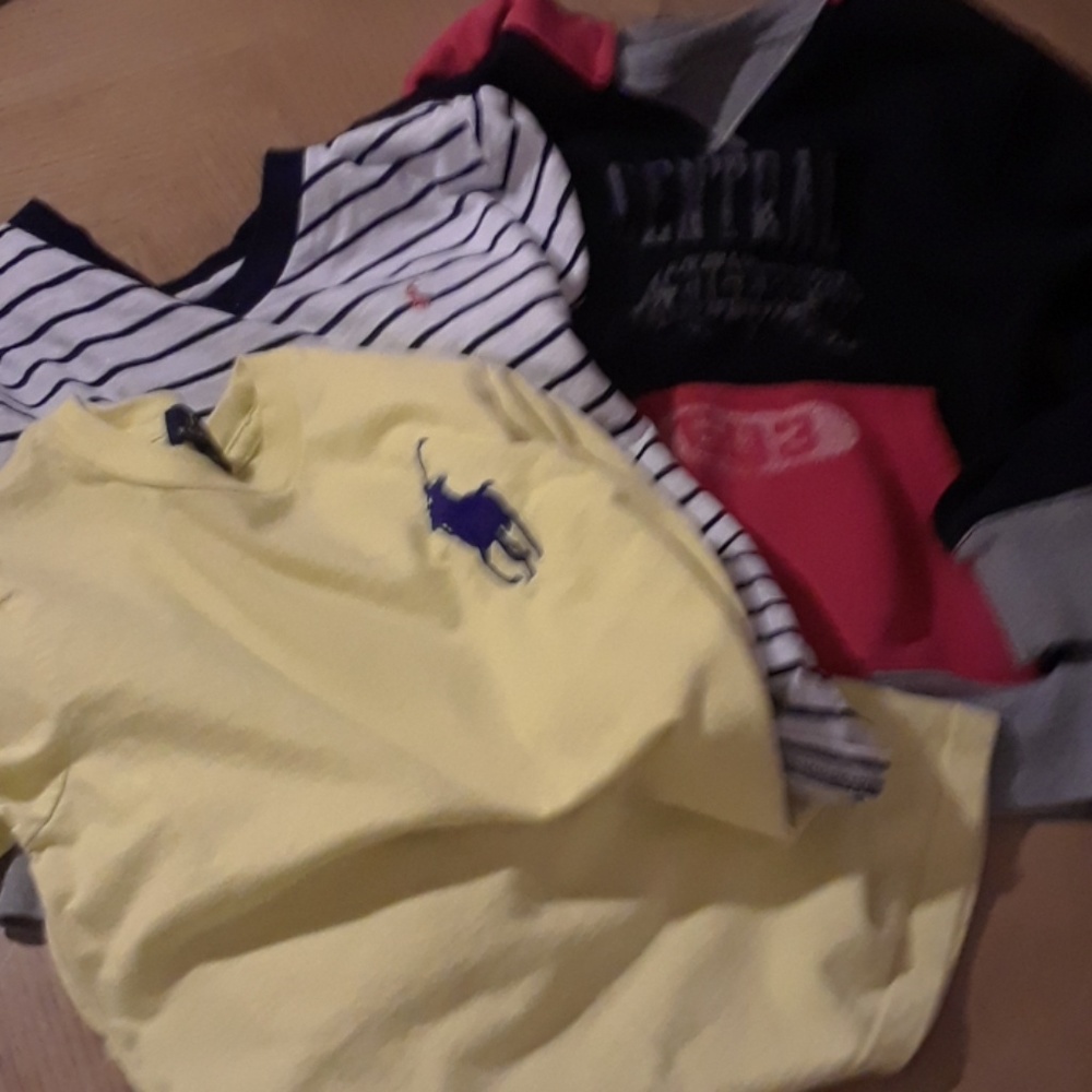 Polo shirts & gap hoodie